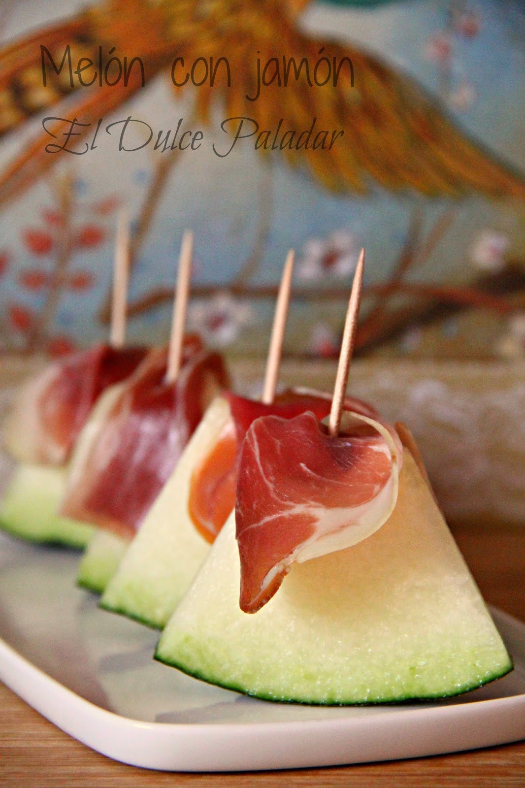 Melón con jamón El dulce paladar