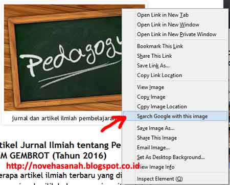 pencarian gambar google dengan add-on di Mozilla Firefox cara lain yang dapat memudahkan dan mempercepat pencarian gambar yang berasal dari sebuah halaman blog atau website adalah dengan menggunakan add-on, berfungsi pada mozilla firefox dan google chrome