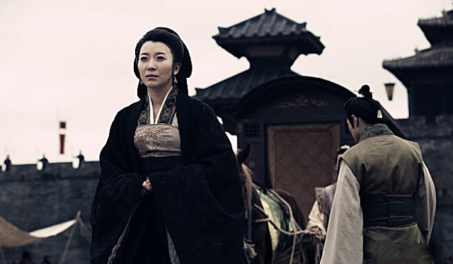 Zhang Xun also brought forth the civilians of the city, and always around his person- guarded by his bodyguards, his favorite concubine. They would have to act as fast as lightning to have a chance of escape before the iron vice is closed all around them.