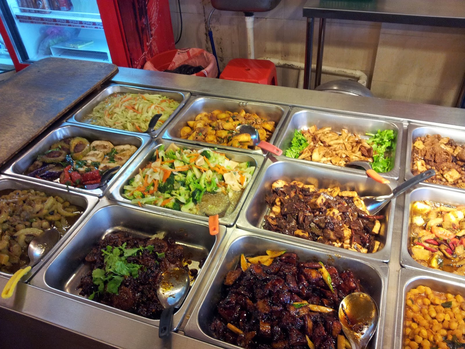 Carbs And Me Vegetarian Economic Rice Experience at China Town