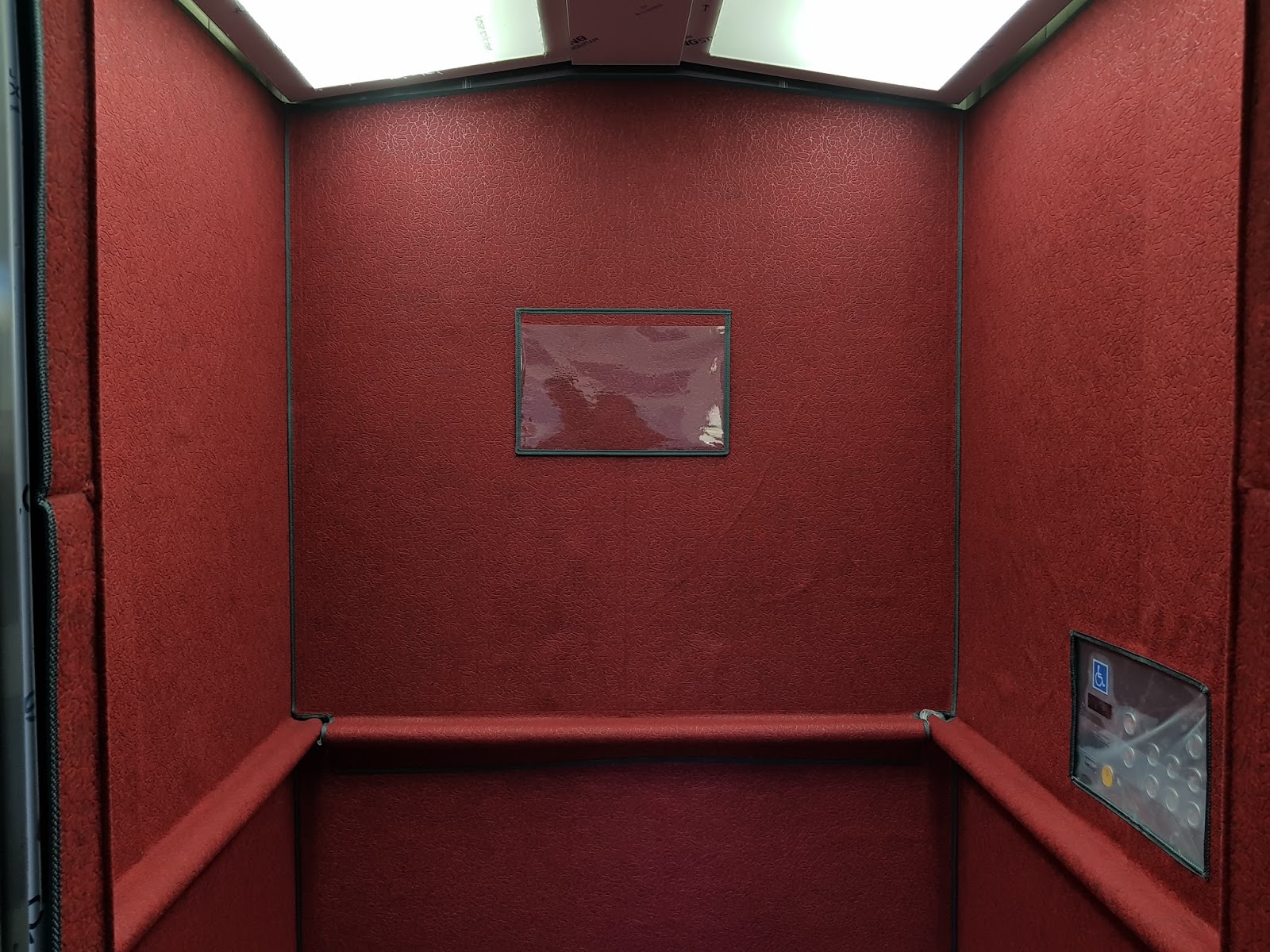 elevator protection wall pad