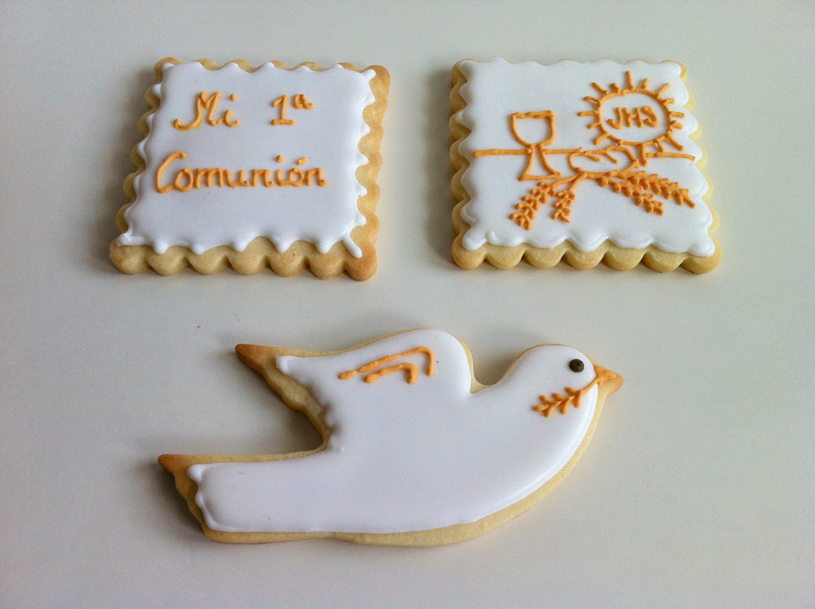 LAS COOKITAS GALLETAS DECORADAS DE COMUNIÓN