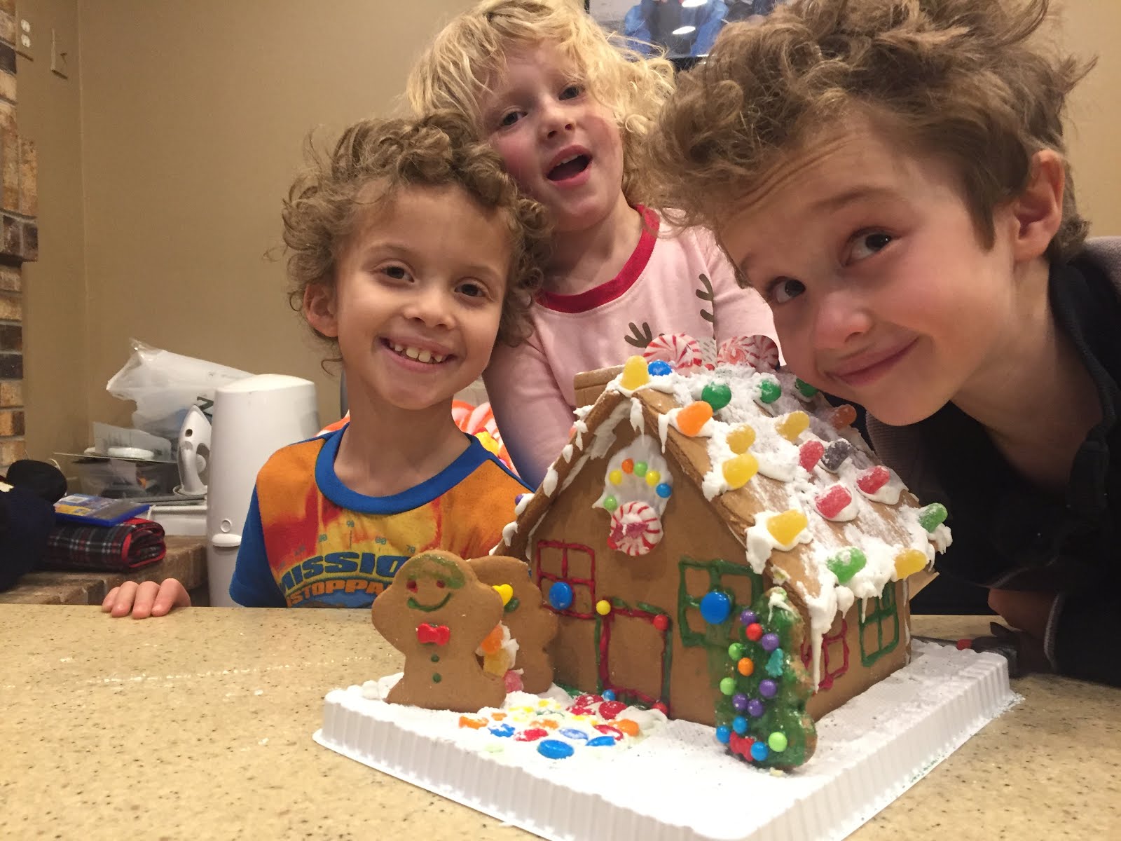 Double Baby Blog: Gingerbread House