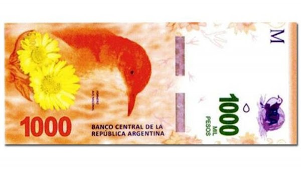 Así será el billete de $ 1.000, que empezará a circular en diciembre Así será el billete de $ 1.000, que empezará a circular en diciembre