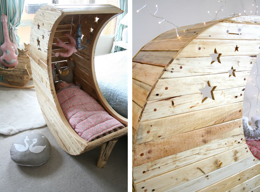 Diy baby crib made of pallets Diy Fun World