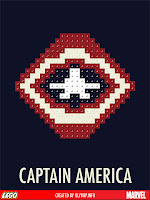 superheros lego căpitan america