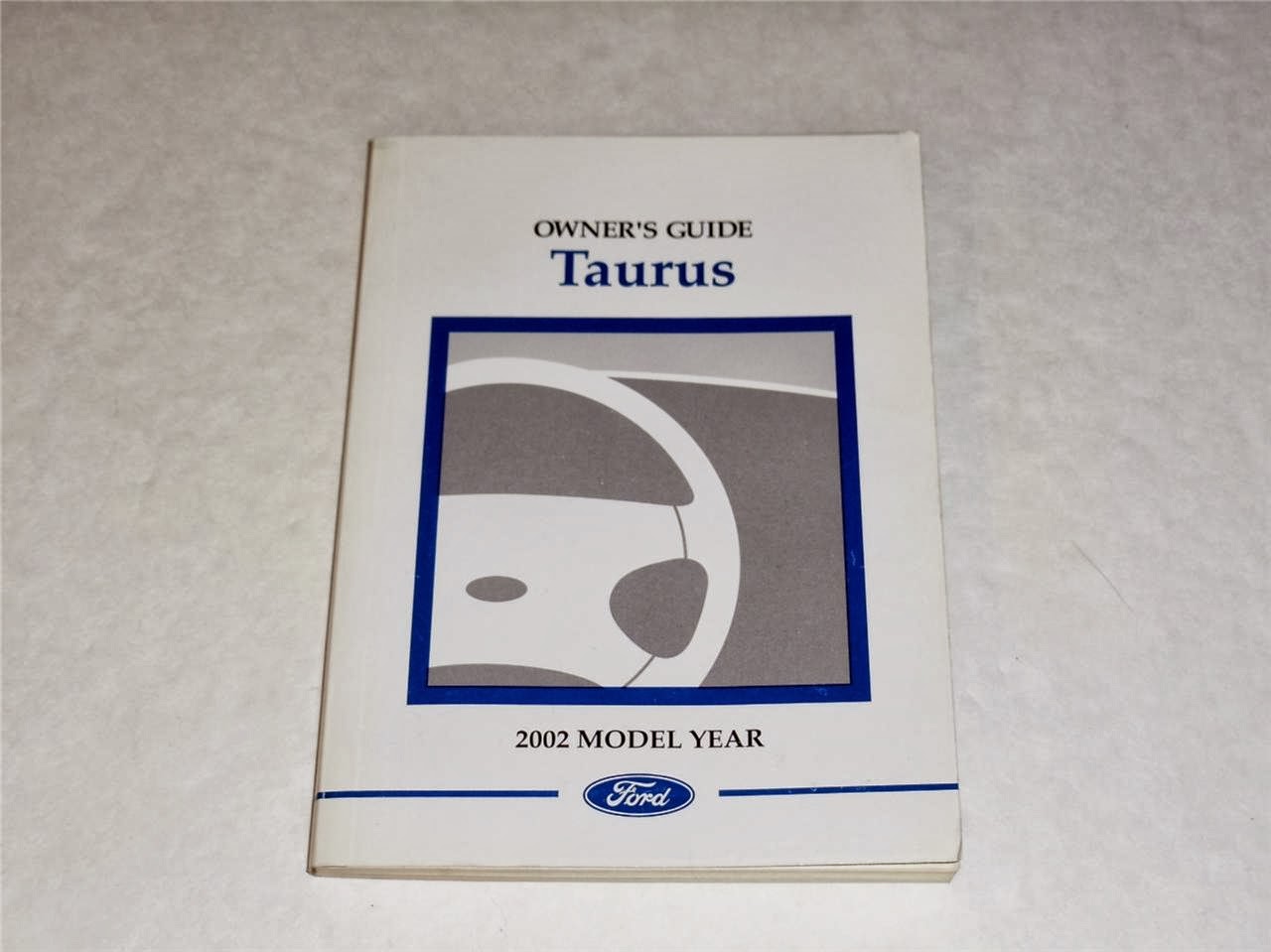 Owner manuals 2003 ford taurus #9