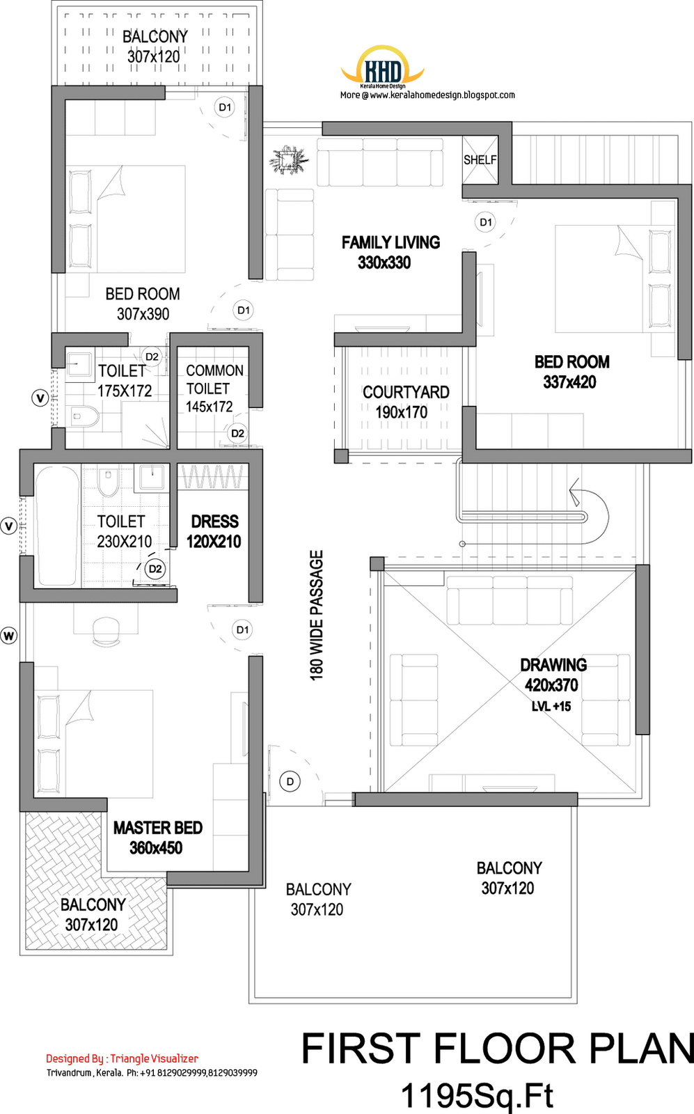 Modern House Elevation 2831 Sq. Ft. a taste in heaven