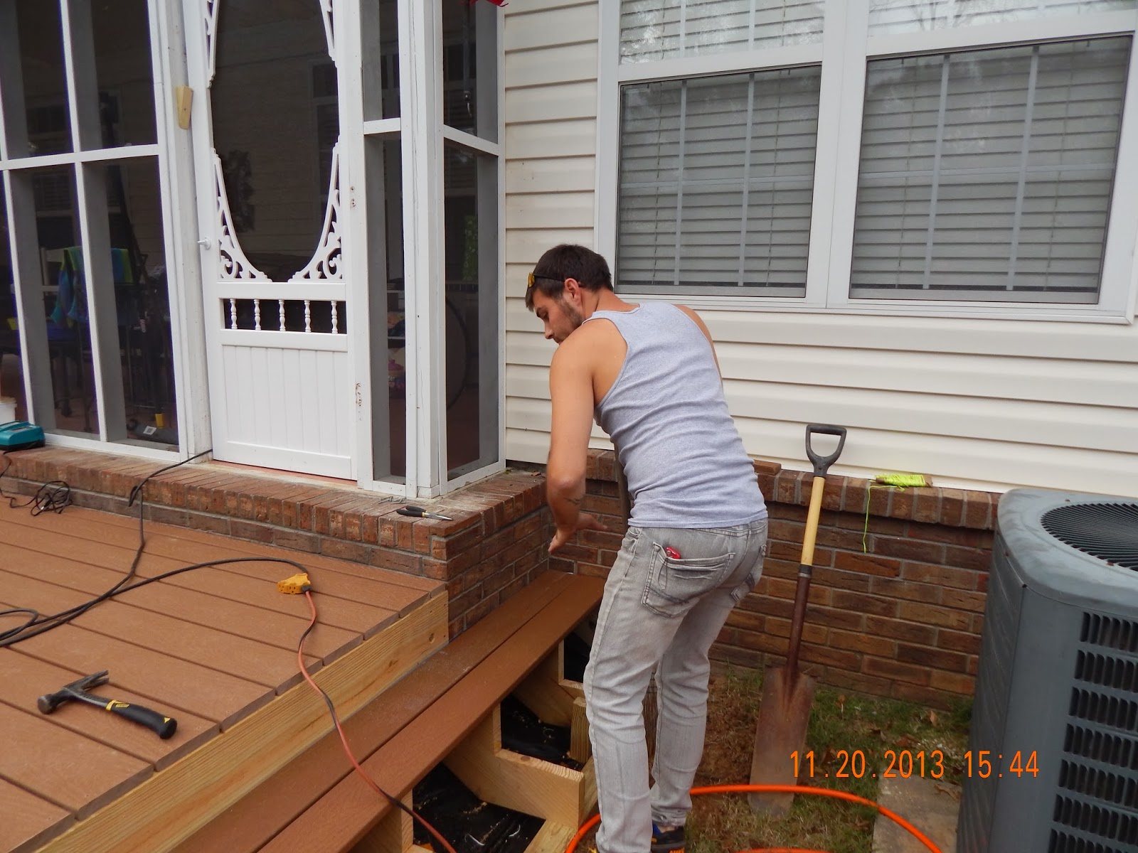 Fisher Remodelers Building a Deck, Step by Step.