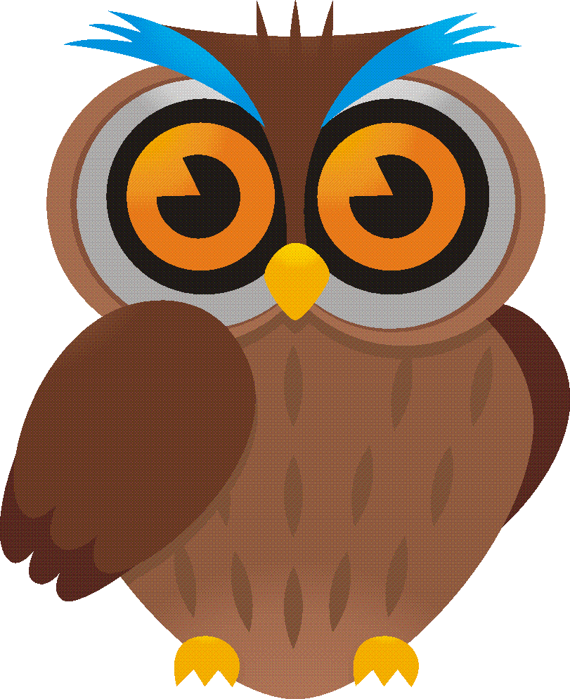 owl animated clip art - photo #36