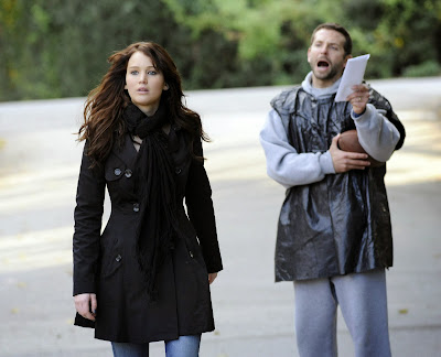 Jennifer Lawrence as Tiffany and Bradley Cooper as Pat in Silver Linings Playbook, Directed by David O. Russell