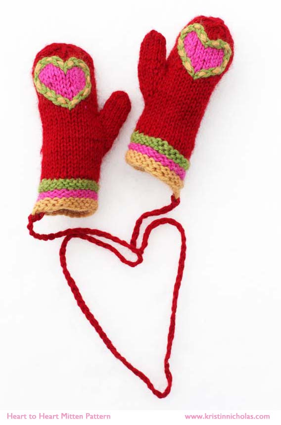 Getting Stitched on the Farm: Heart to Heart Mittens + Embroidery on Knits  Videos