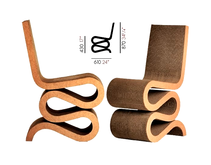 my magical attic wiggle chair design by frank o gehry