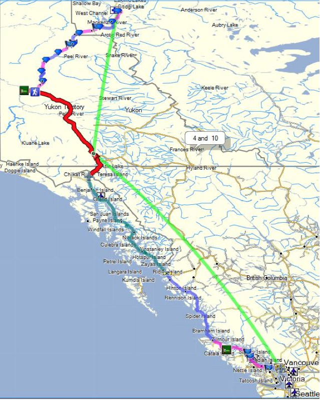 Cycling from Vancouver to Inuvik, my journey to the midnight sun