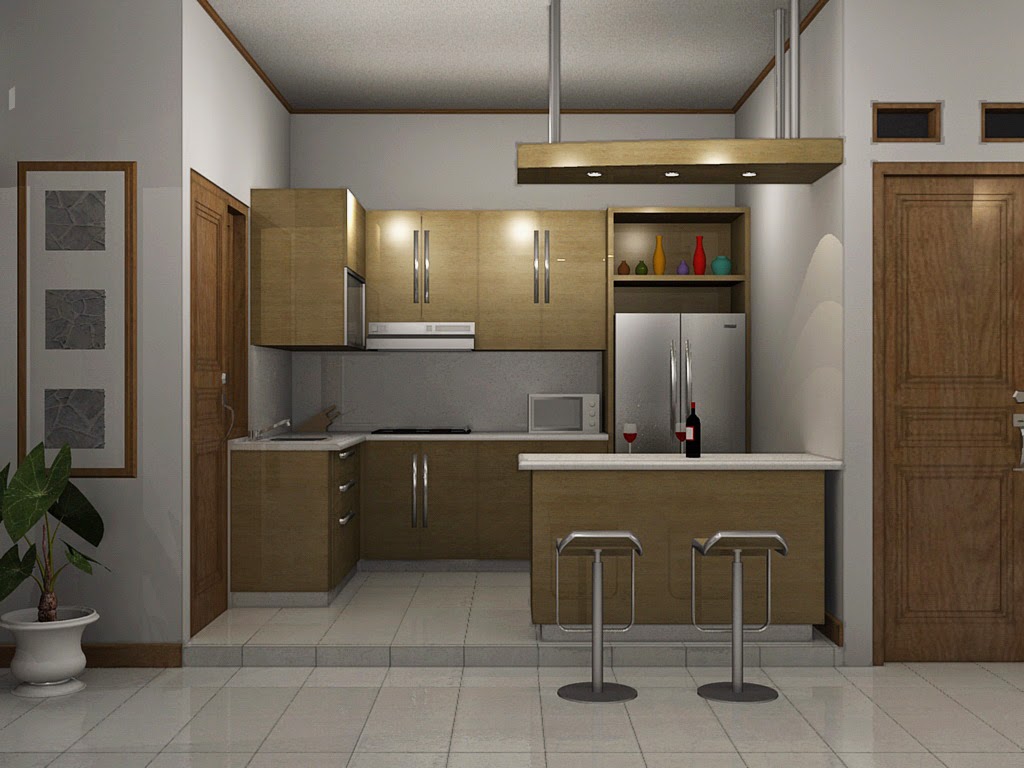 Simple Kitchen Set Minimalis for Living room