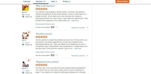 Myassignmenthelp.com Reviews on Sitejabber.com.