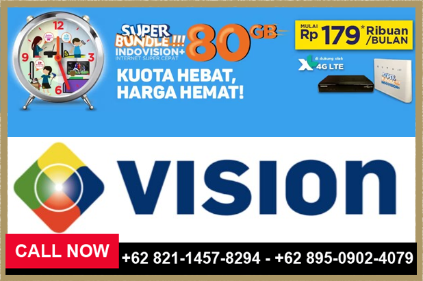 Paket Internet Mnc Vision 2018 Lengkap