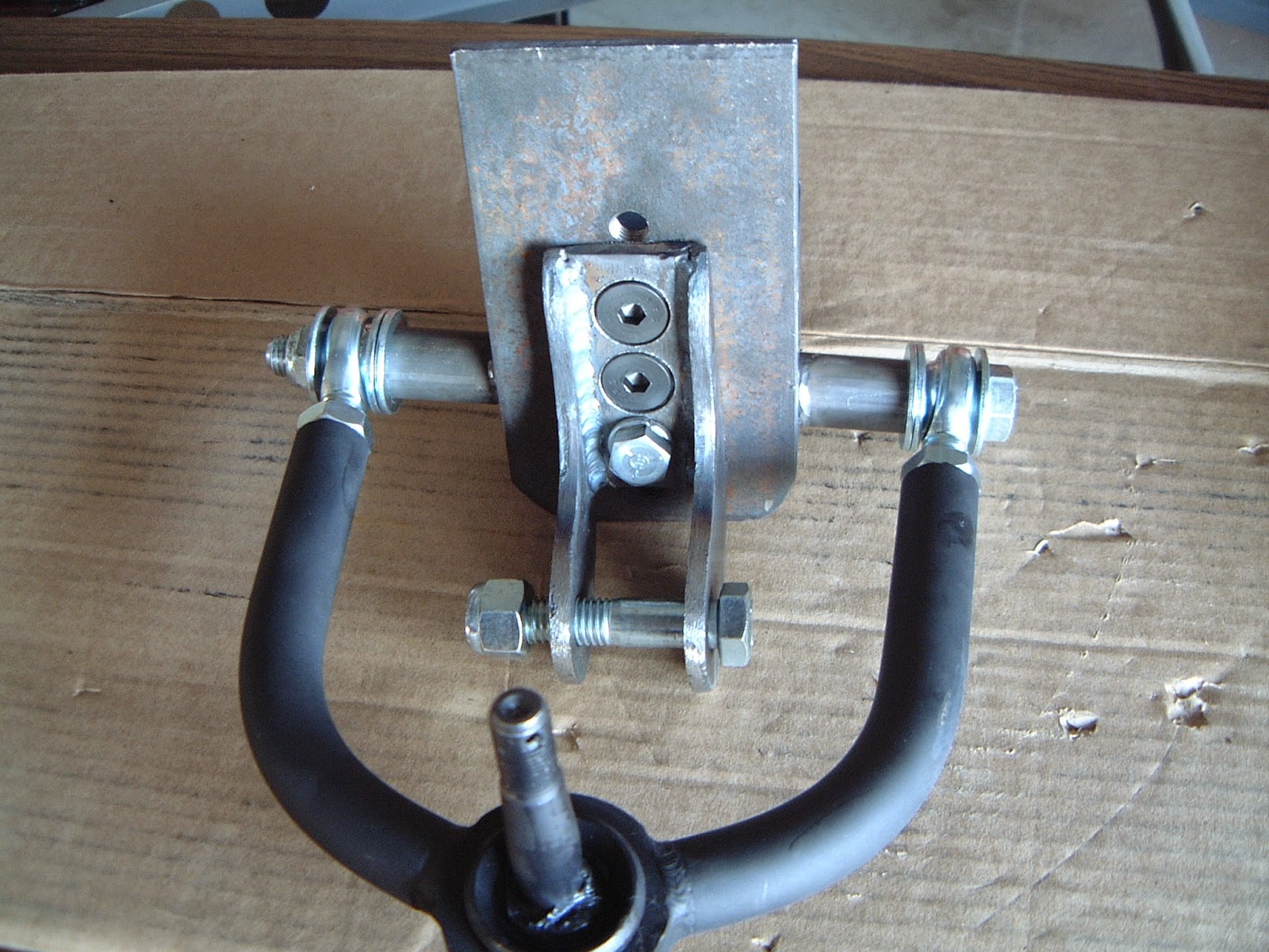 1937 Plymouth With the frame back from sandblast I ordered the front end suspension kit from