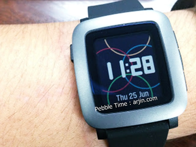 pebble time iphone