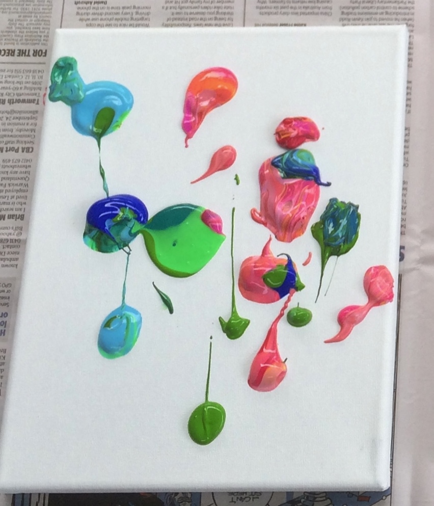 Art with Mrs Baker: Abstract Splatter Paintings