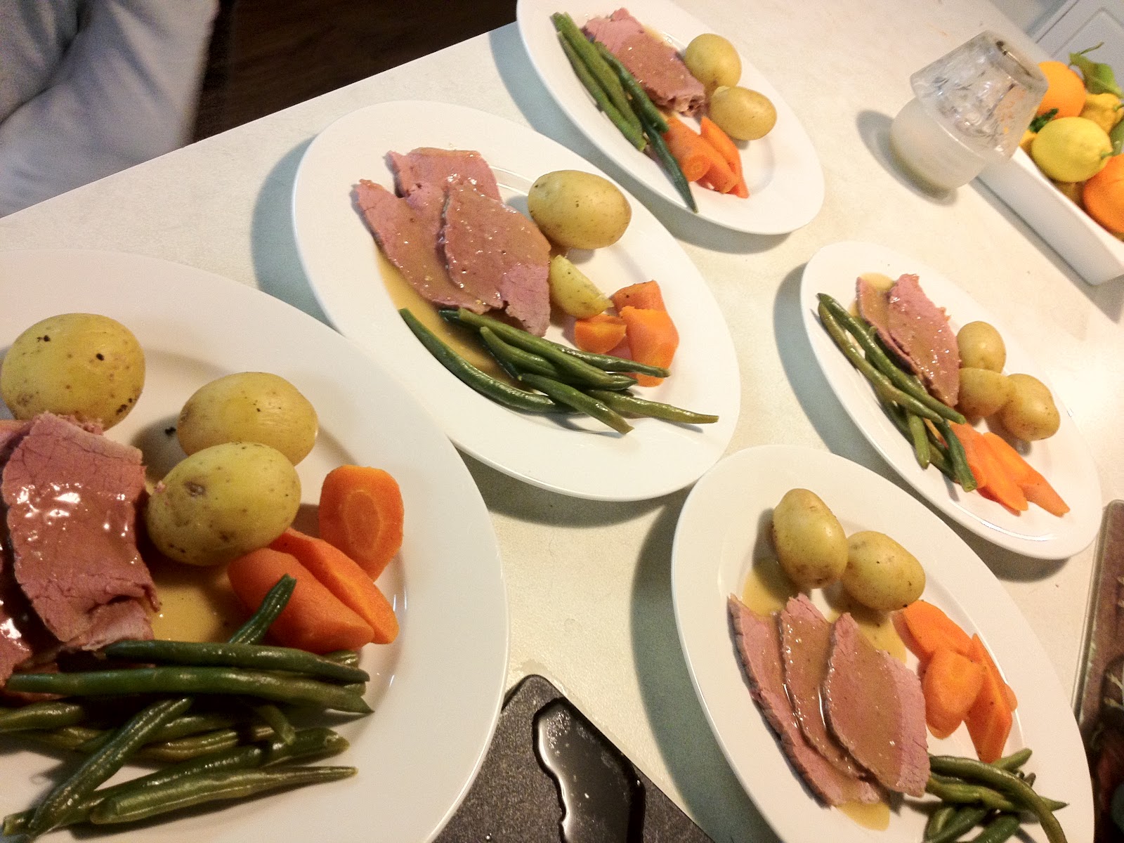 three sweet peas: Corned Beef Dinner