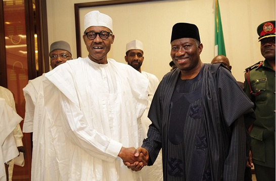 buhari jonathan photos