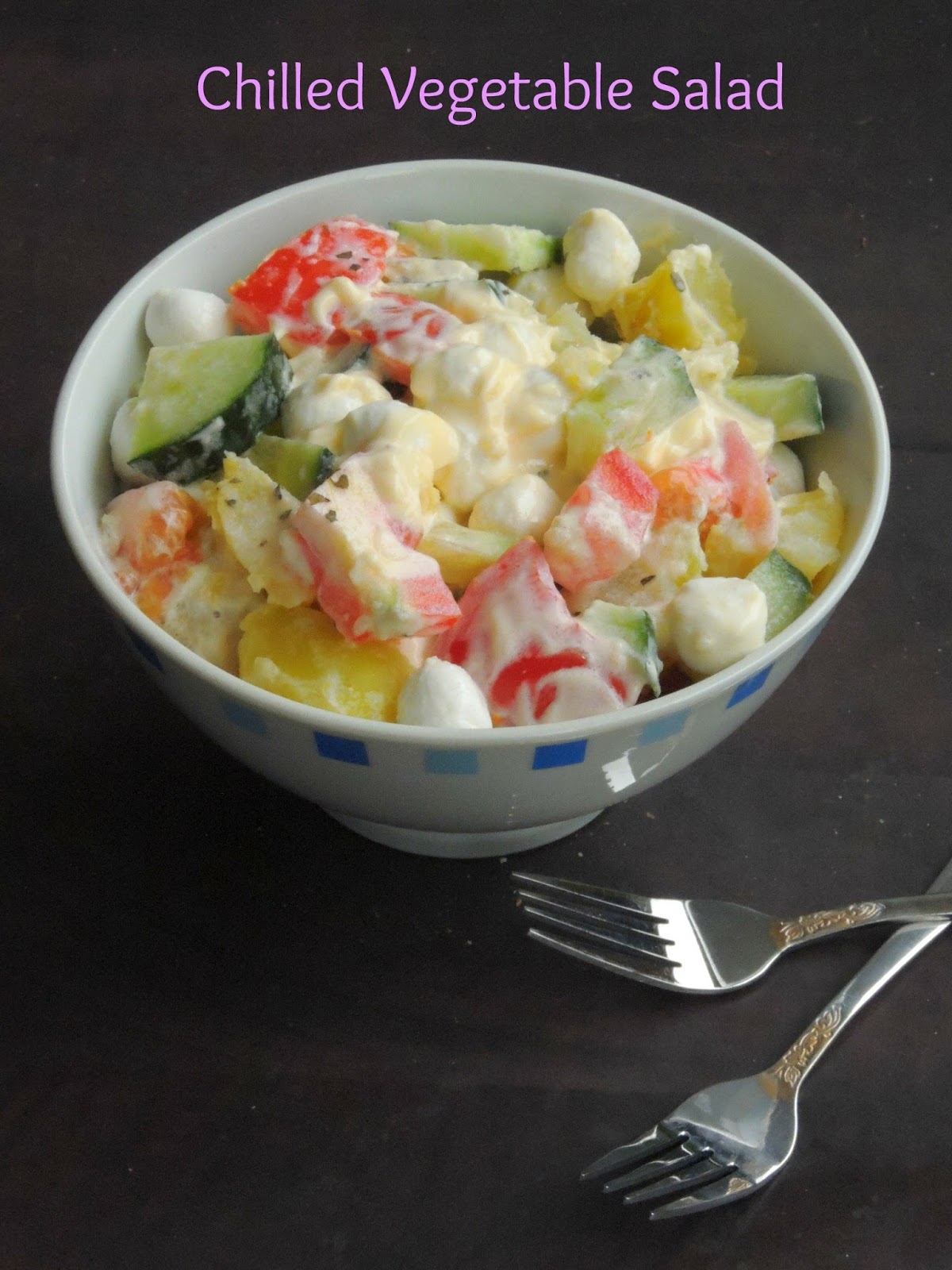 Chilled Vegetable Salad Cook N Click