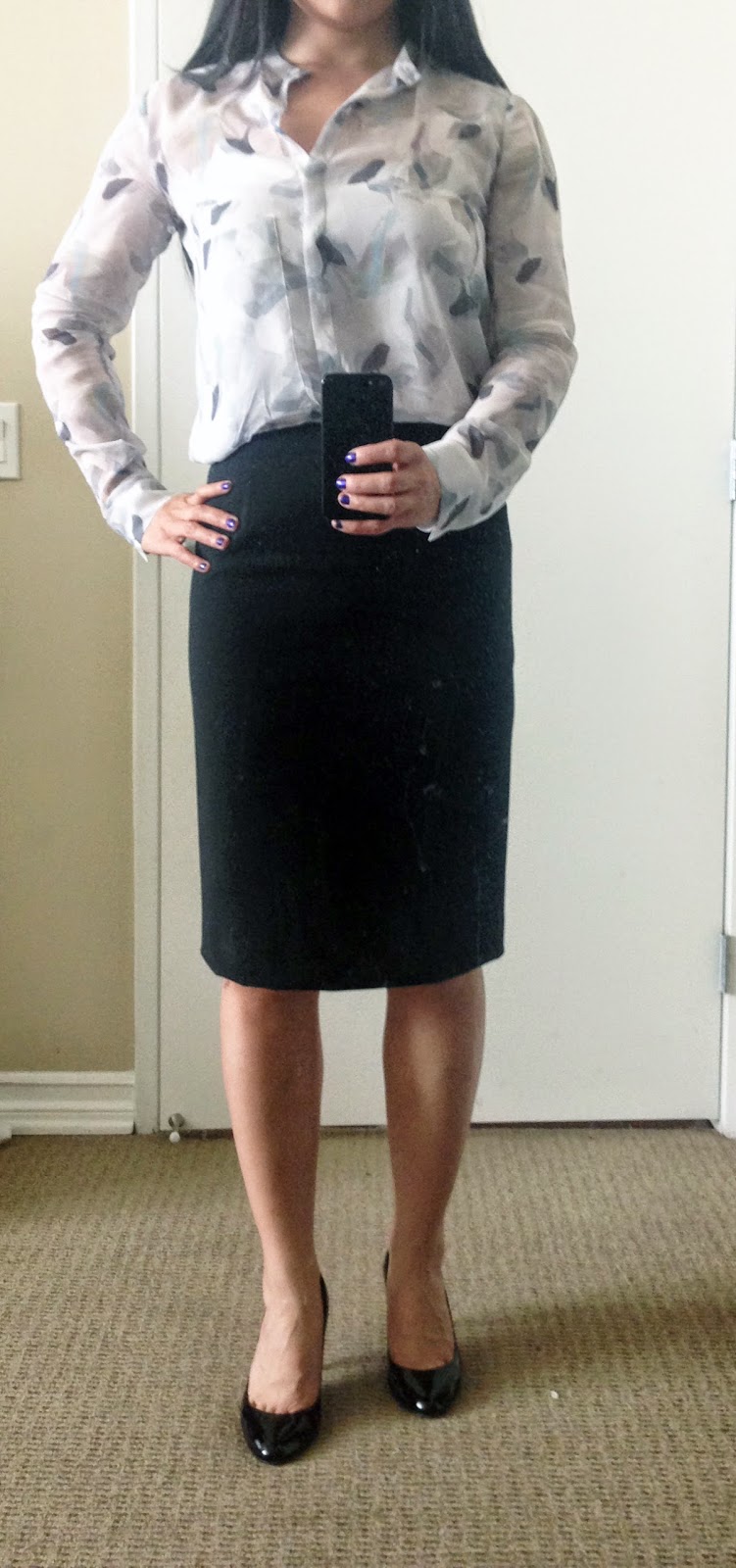 My Superficial Endeavors: Theory Suit & Blouse!