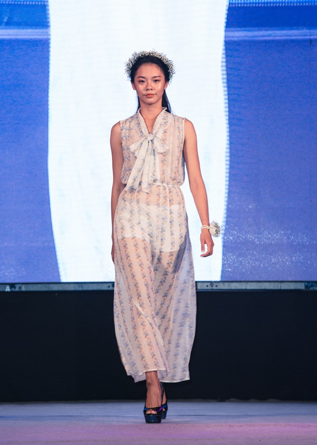 台模Sih Yu為台南在地品牌「織耕」花樣年華時裝秀走秀 -3 Vintine Fashion Show 2016 in Tainan Cultural & Creative Park