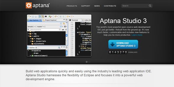 Aptana-HTML-code-editor-2017 Aptana-HTML-code-editor-2017