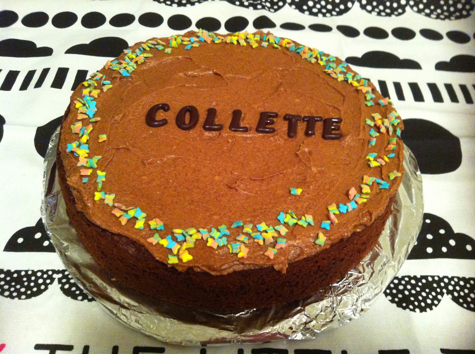 Dark Chocolate and Marmalade Cake for Collette Laws of the Kitchen