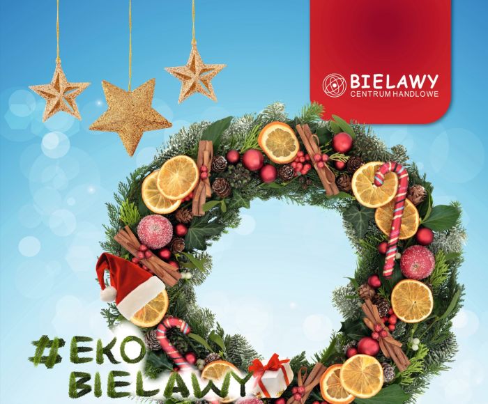 Odbierz świąteczny stroik w Centrum Handlowym Bielawy Promocje i wyprzedaże