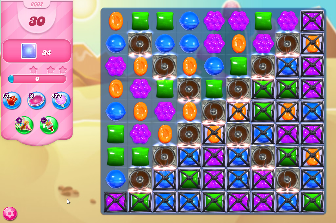 Candy Crush Saga level 3602 Candy Crush Saga level 3602