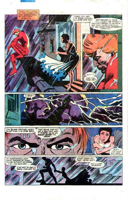 Daredevil v1 #176 marvel comic book page art by Frank Miller Daredevil v1 #176 marvel comic book page art by Frank Miller