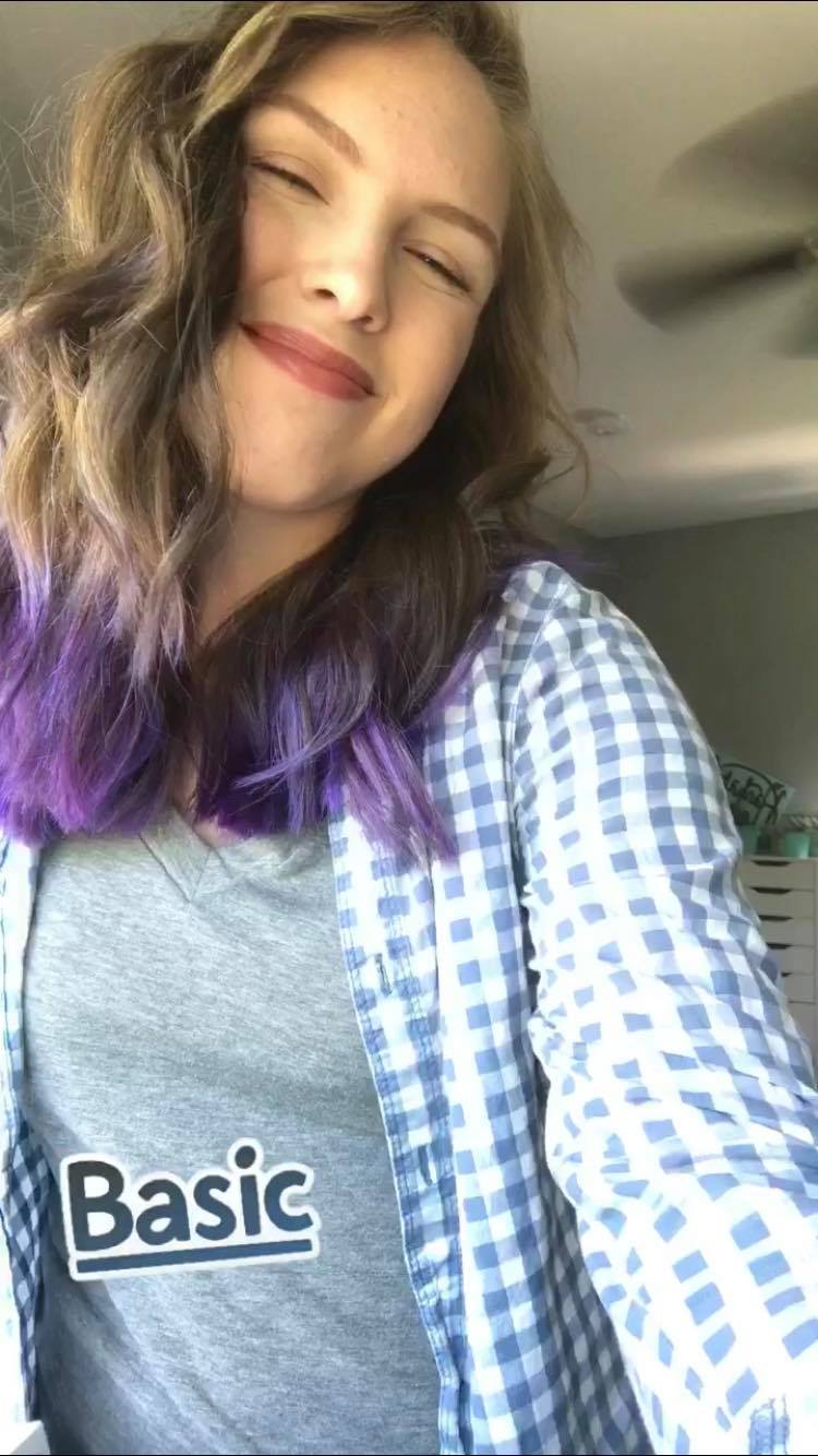 Hannah Lynn 16 Struggles of Having Colored Hair