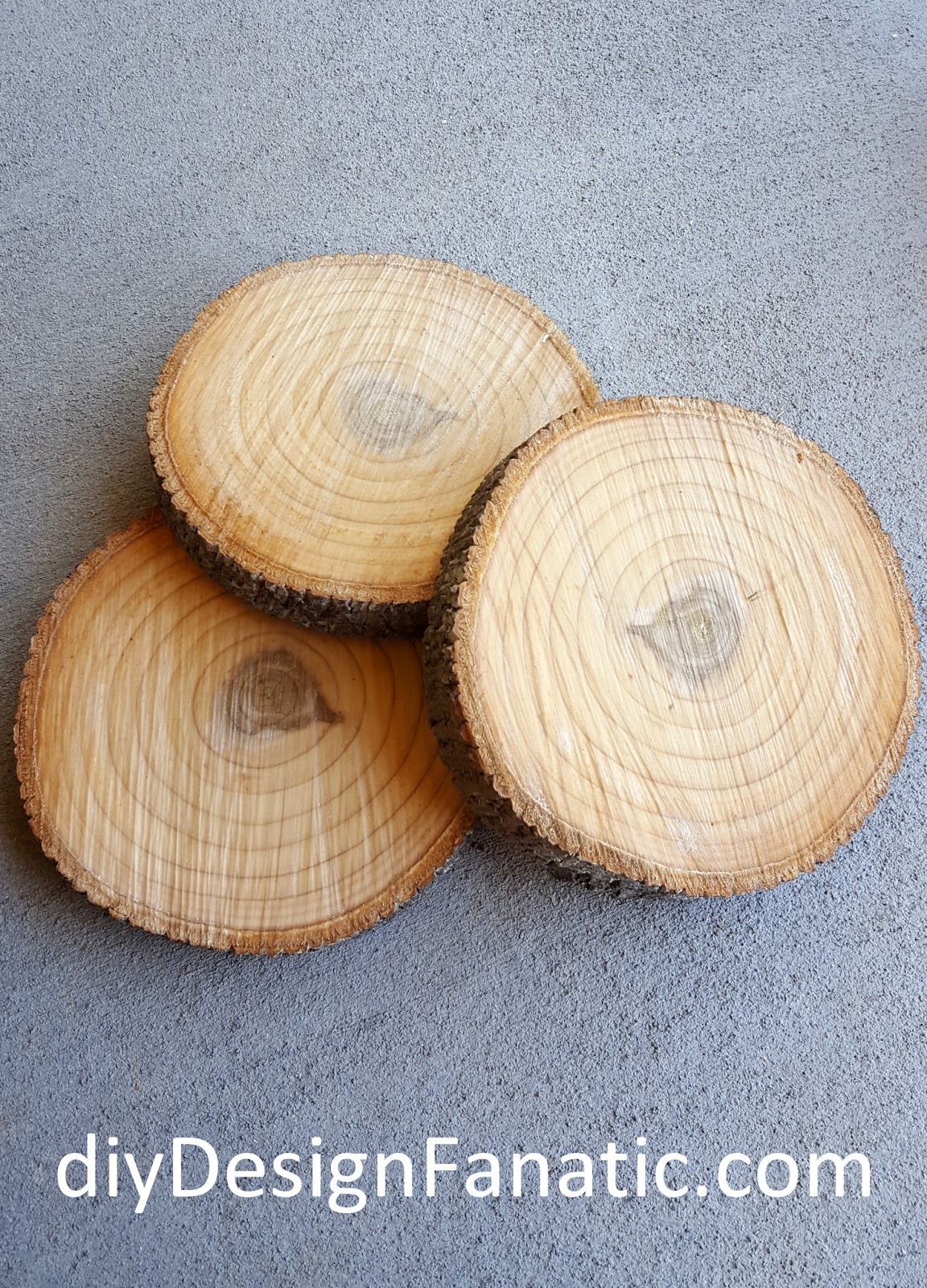 I set them outside on the table on the screened porch. It was pretty