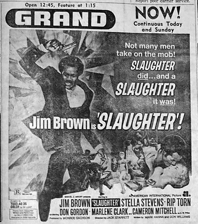  Slaughter : Jim Brown, Stella Stevens, Rip Torn