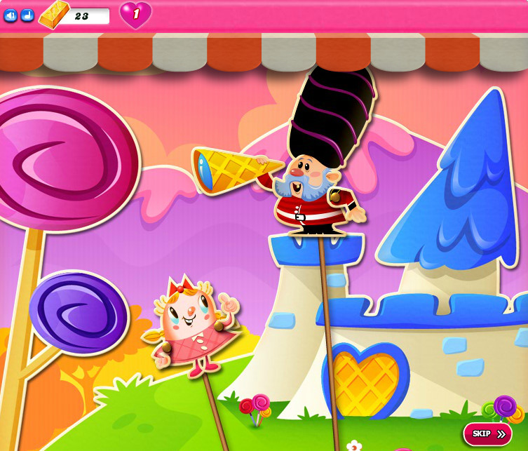 Candy Crush Saga level 2541-2555