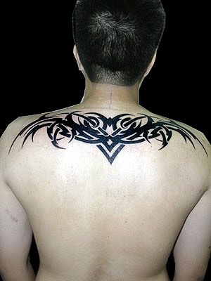 Upper Back Tattoo