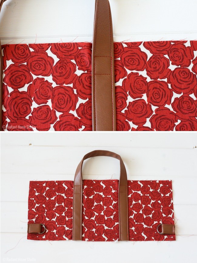 Fold Over Tote bag Tutorial Easy Step to Step DIY!