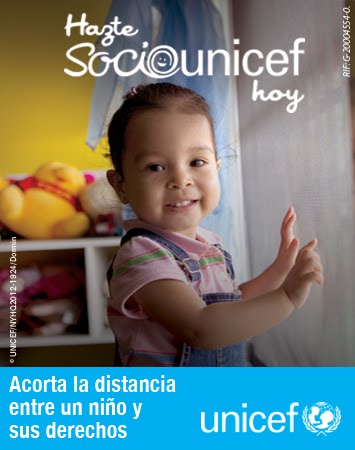 Hazte socio de UNICEF - Become a member of UNICEF