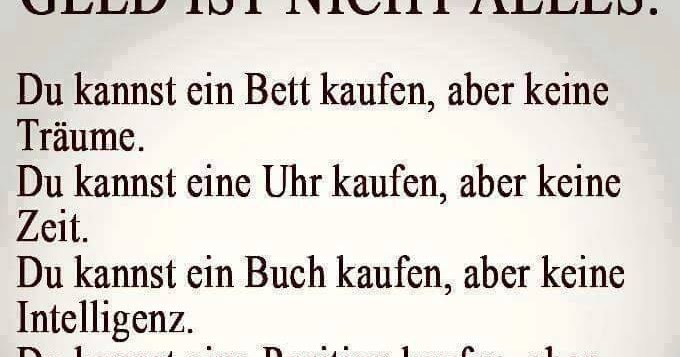 Geld ist nicht alles