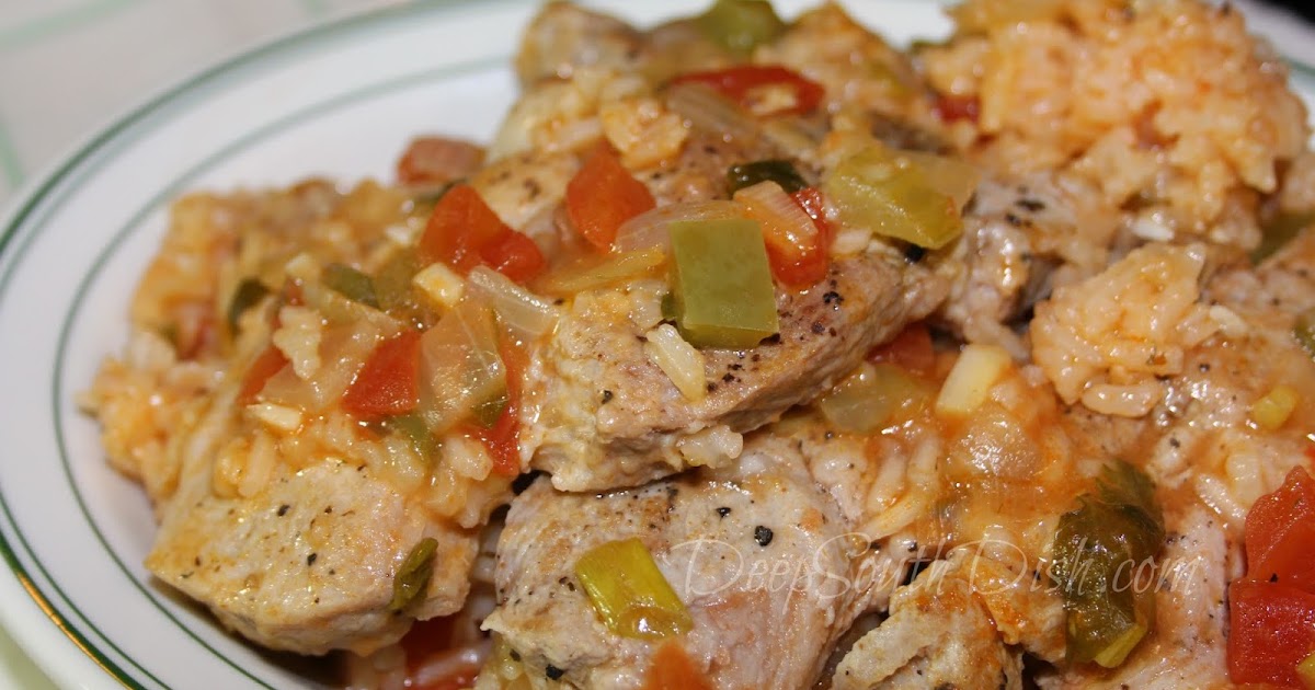 Deep South Dish CreoleStyle Pork Chop Jambalaya