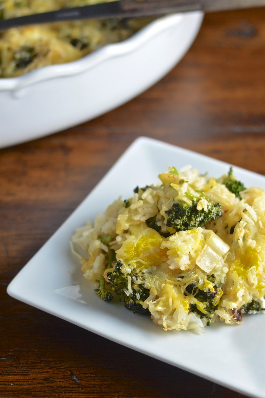Cheesy Chipotle Broccoli Casserole | Virtually Homemade: Cheesy ...