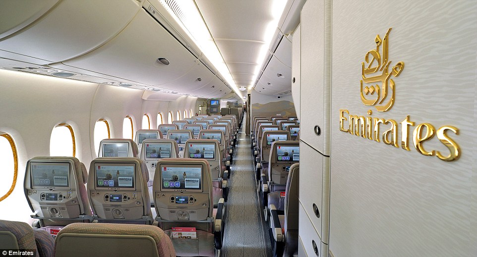 Passion For Luxury : EMIRATES UNVEILS NEW AIRBUS A380 WITH 615 SEATS.