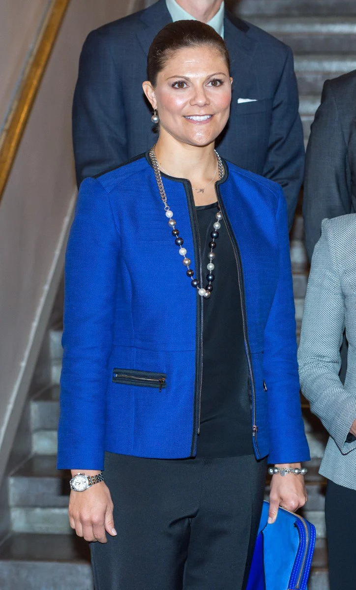 Crown Princess Victoria of Sweden attend Stockholm Environmental Institute's 25th