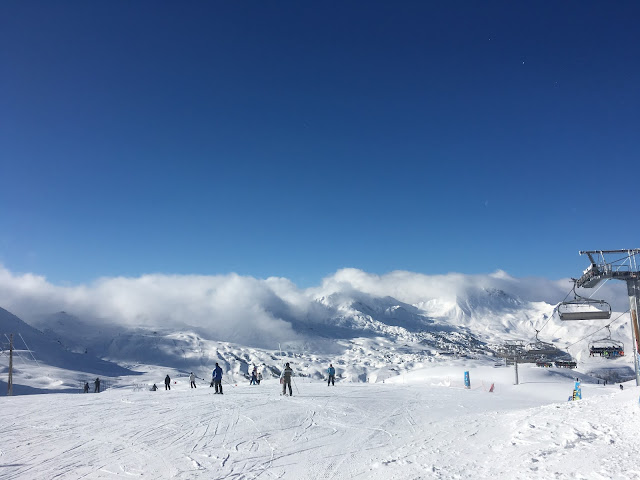Bluebird day in La Plagne - Feb 2016 Bluebird day in La Plagne - Feb 2016