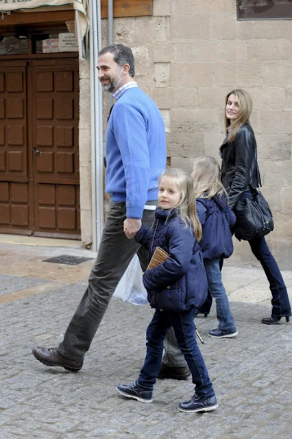 Prince Felipe and Princess Letizia visited Almagro