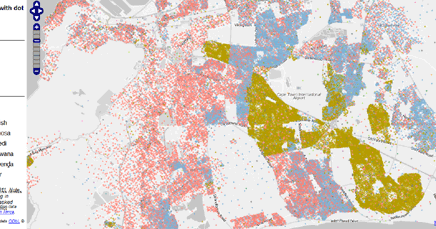 Dot Map South Africa Maps Mania: The South African Dot Map