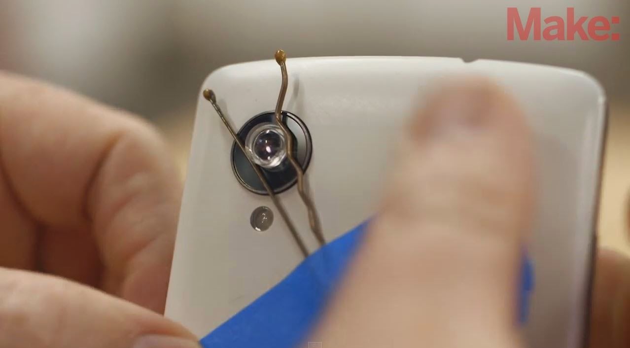 Turn your smartphone camera into a powerful DIY digital microscope